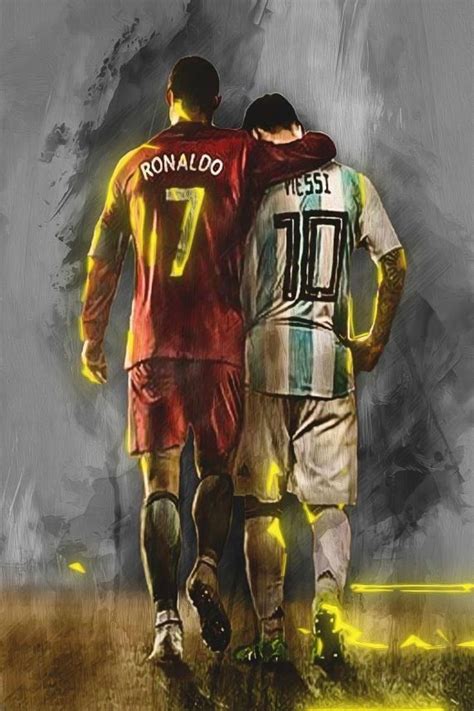 pictures of messi and ronaldo to print